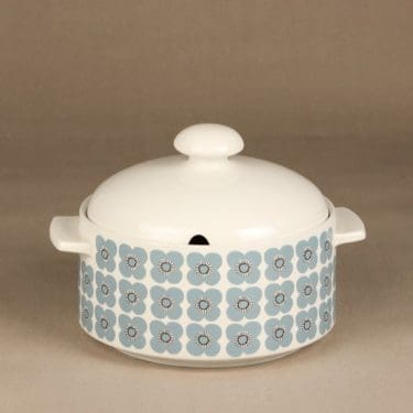 Arabia Veera kulho, kannellinen, suunnittelija Esteri Tomula, kannellinen