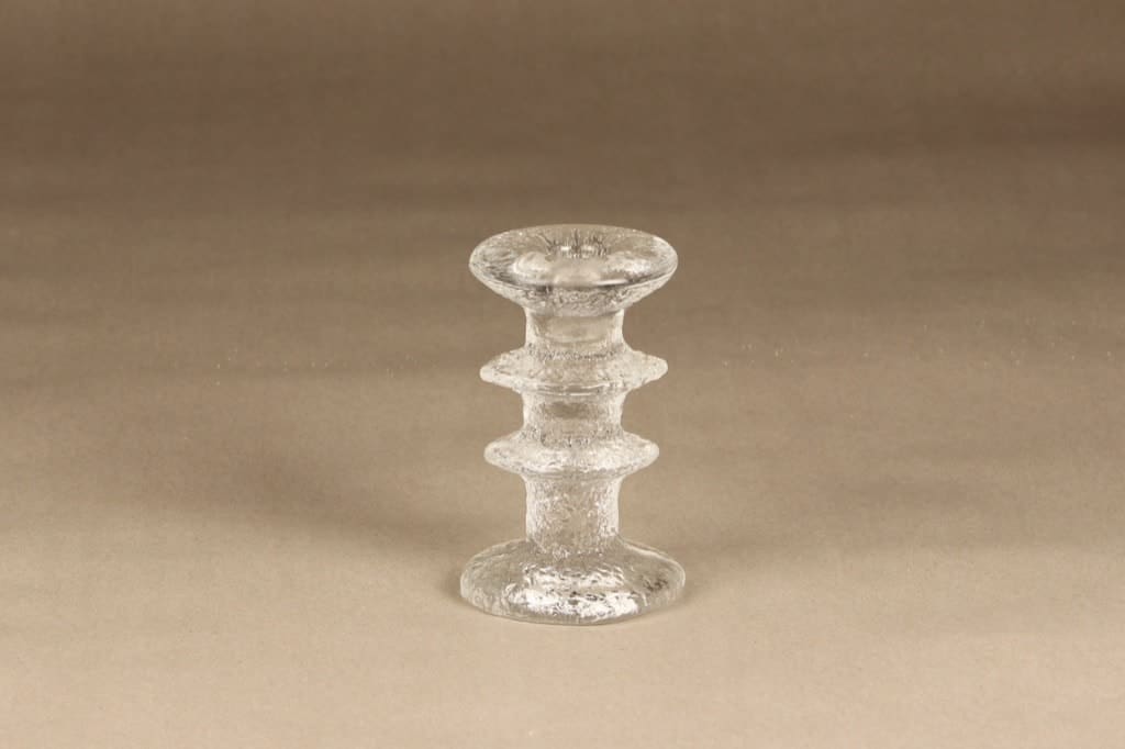 Iittala Festivo kynttilänjalka, 2-solmuinen, suunnittelija Timo Sarpaneva, 2-solmuinen
