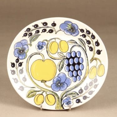 Arabia Paratiisi lautanen, soikea, suunnittelija Birger Kaipiainen, soikea