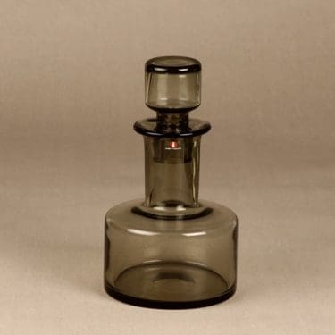Iittala 2516 carafe, gray, designer Tapio Wirkkala, signed