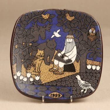 Arabia Kalevala annual plate 1999 designer Raija Uosikkinen
