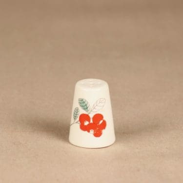 Arabia marja shaker, hand-painted, designer Esteri Tomula