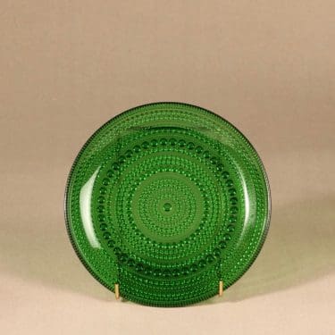 Nuutajärvi Kastehelmi lautanen, pieni, suunnittelija Oiva Toikka,