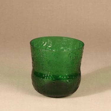 Nuutajärvi Fauna kulho, vihreä, suunnittelija Oiva Toikka,