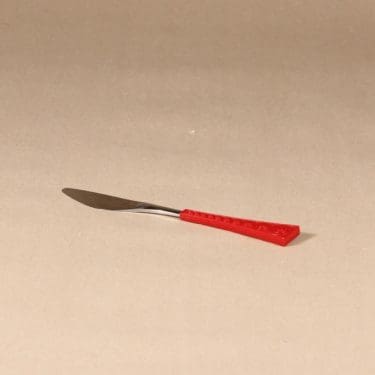 Hackman Colorina veitsi, punainen, teräs, suunnittelija Nanny Still,