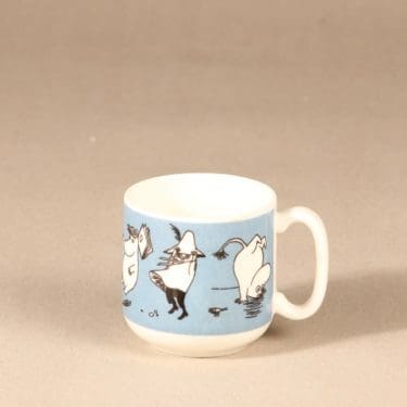 Arabia muumi muki, 20 cl, suunnittelija Tove Slotte|Tove Jansson, 20 cl, muumipoika, serikuva