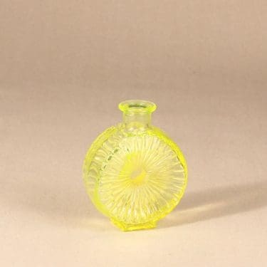 Riihimäen Lasi Aurinkopullo koristepullo, koko ¼, suunnittelija Helena Tynell, koko ¼