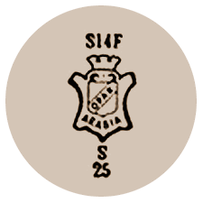 Arabian tehtaan värileima Opak-fajanssi