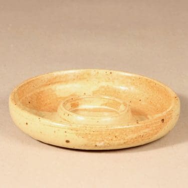 Arabia kynttilänjalka, uniikki|käsinmaalattu, suunnittelija , uniikki, käsinmaalattu