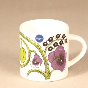 Arabia Paratiisi muki, monivärinen, suunnittelija Birger Kaipiainen, Serikuva, 0,35 l