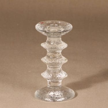 Iittala Festivo kynttilänjalka, 3-solmuinen, suunnittelija Timo Sarpaneva, 3-solmuinen