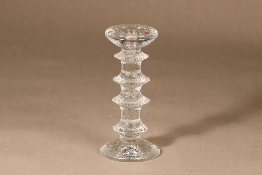Iittala Festivo kynttilänjalka, 4-solmuinen, suunnittelija Timo Sarpaneva, 4-solmuinen