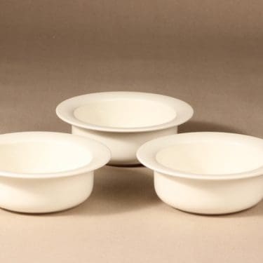 Arabia Arctica   annoskulho, valkoinen, 3 kpl, suunnittelija Inkeri Leivo,