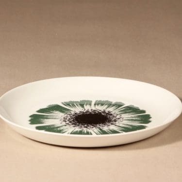 Arabia Asteri lautanen, matala, suunnittelija , matala, kukkakuvio, serikuva