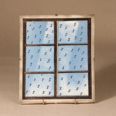 Arabia seinätaulu, Heräävä aamu, suunnittelija Heljä Liukko-Sundström, Heräävä aamu, serikuva, tilaustyö