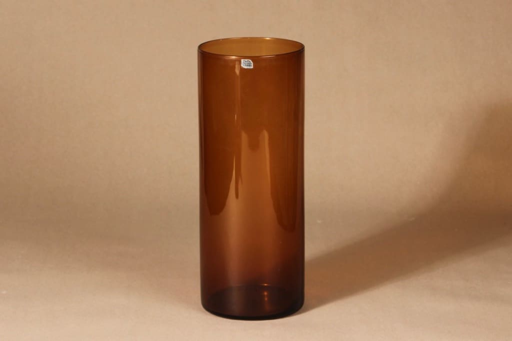 Nuutajärvi Purtilo purnukka, ruskea, suunnittelija Kaj Franck,