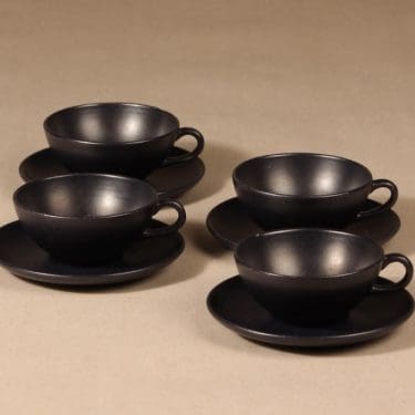 Kupittaan savi kahvikuppi, 4 kpl, 4 kpl, suunnittelija , 4 kpl