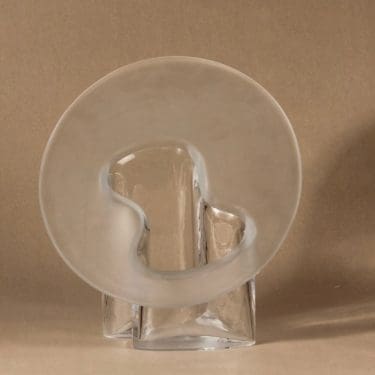 Iittala Marcel maljakko, signeerattu, suunnittelija Timo Sarpaneva, signeerattu, matta, signeerattu, numeroitu