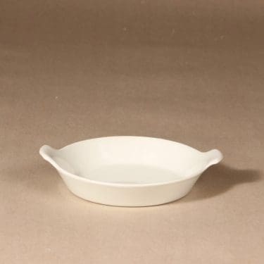 Arabia Kilta platter, white, designer Kaj Franck