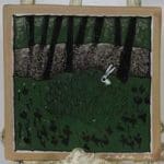 Heljä Liukko-Sundström Jänis pensaassa