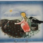 Heljä Liukko-Sundström Tyttö ja harakka