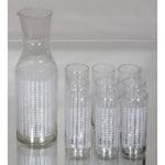 Helena Tynell karahvi ja lasit