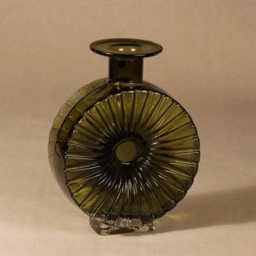 Riihimäen lasi Aurinkopullo, Koko ¾, suunnittelija Helena Tynell, Koko ¾, sävy VI