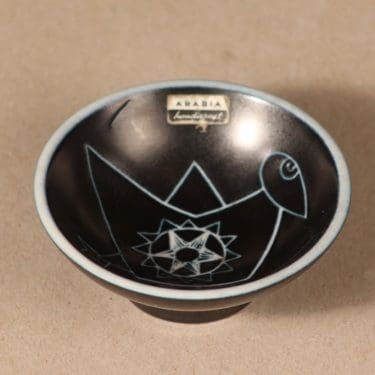 Arabia Tarina kulho, pieni, suunnittelija Arabian Taideteollisuusosasto, pieni, raaputuskoriste