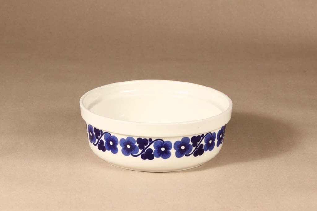 Arabia Aamu kulho, syvä, suunnittelija Esteri Tomula, syvä, serikuva