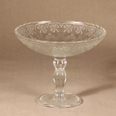 Nuutajärvi Apila serving bowl, on foot