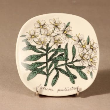 Arabia Valencia kulho, käsinmaalattu, suunnittelija Ulla Procope, käsinmaalattu, signeerattu, kannellinen