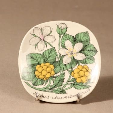 Riihimäen lasi Päivänkukka maljakko, kirkas, suunnittelija Helena Tynell,