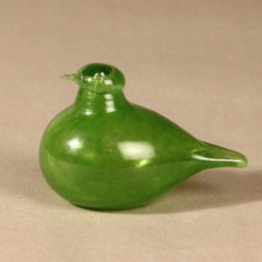 Nuutajärvi lintu , Tirri, suunnittelija Oiva Toikka, Tirri, signeerattu