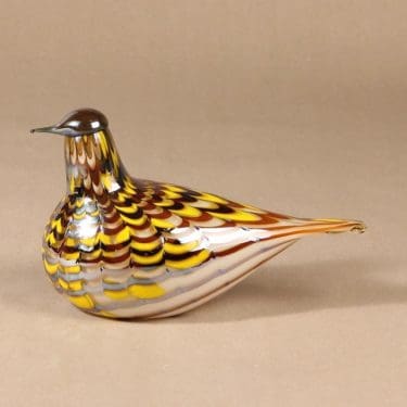 Nuutajärvi lintu , Metsätylli, suunnittelija Oiva Toikka, Metsätylli, signeerattu, erikoislintu