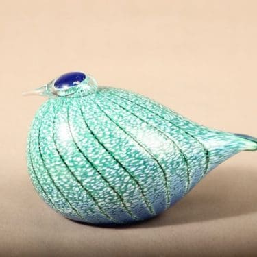 Nuutajärvi lintu , yrityslintu Masa Yards, suunnittelija Oiva Toikka, yrityslintu Masa Yards, signeerattu, yrityslintu