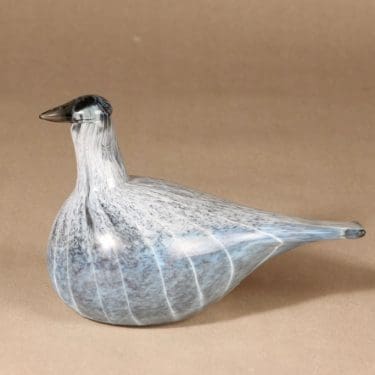 Nuutajärvi lintu Kuikanpoikanen, signeerattu, suunnittelija Oiva Toikka, signeerattu , signeerattu, numeroitu