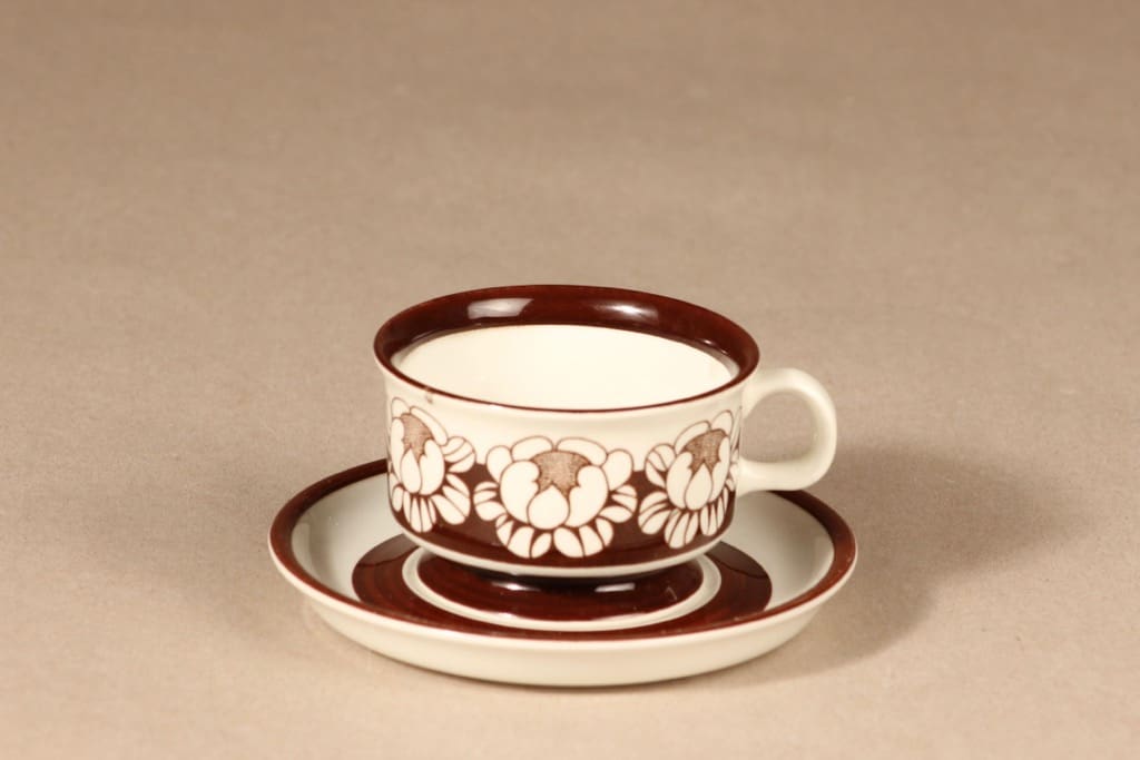 Arabia Katrilli mokkakuppi, 4 kpl, 4 kpl, suunnittelija Esteri Tomula, 4 kpl, serikuva kuva 2