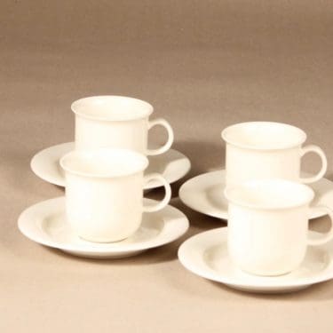 Arabia Arctica   kahvikuppi,  , 4 kpl, suunnittelija Inkeri Leivo,