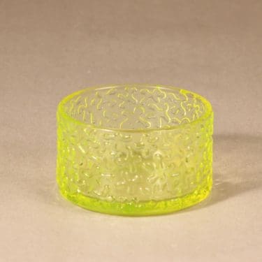 Riihimäen lasi Jesperi annoskulho,, suunnittelija Erkkitapio Siiroinen,