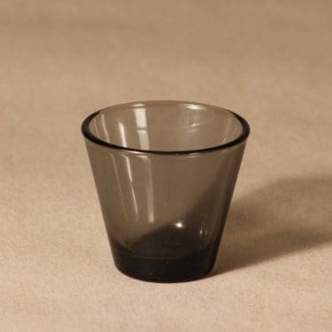 Iittala Kartio schnapps glass, 6 cl gray design Kaj Franck