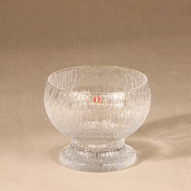 Iittala Kekkerit dessert bowl clear design Timo Sarpaneva