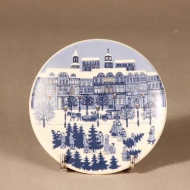 Arabia wall plate City design Raija Uosikkinen