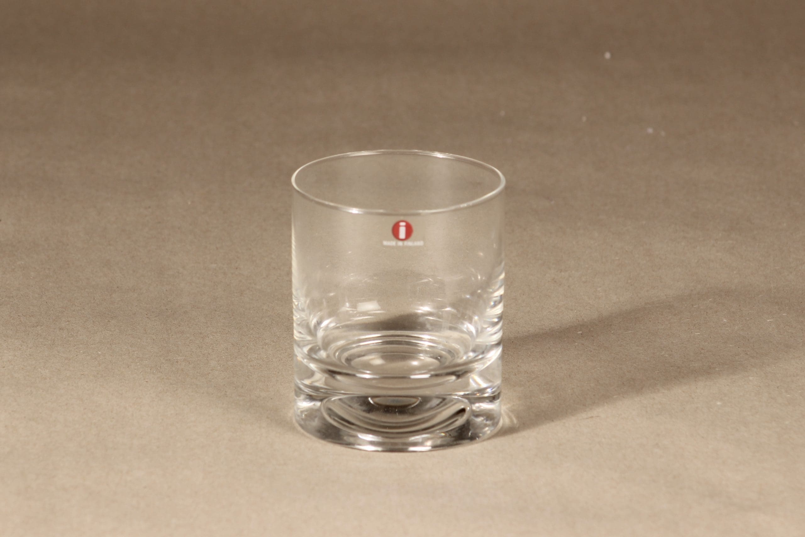 Nuutajärvi Full Moon whisky glass, 28 cl designer Oiva Toikka
