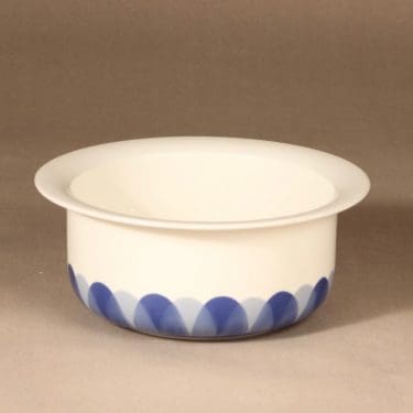 Arabia Arctica Pudas kulho, sininen, suunnittelija Inkeri Leivo, serikuva