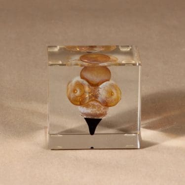 Nuutajärvi Vuosikuutio 1996 signeerattu, numeroitu, suunnittelija Oiva Toikka, signeerattu, numeroitu, signeerattu, numeroitu, 1991