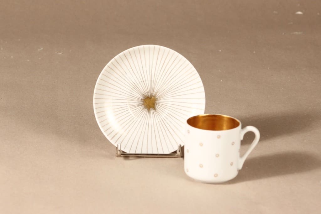 Arabia OC espresso cup, handpainted designer Esteri Tomula 2
