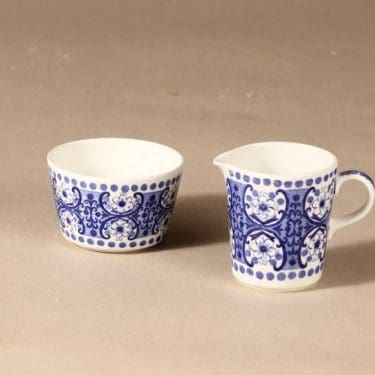 Arabia Ali sugar bowl and creamer designer Raija Uosikkinen