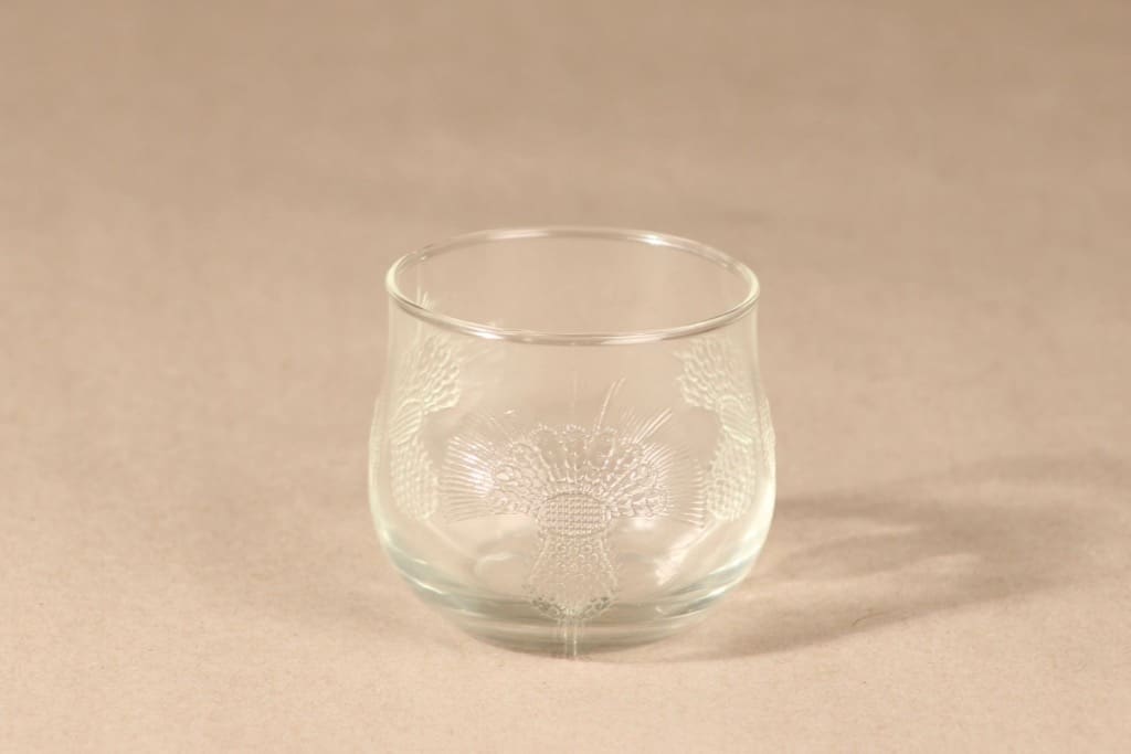 Nuutajärvi Silja lasi, pieni, 6 kpl, suunnittelija Heikki Orvola, pieni kuva 2