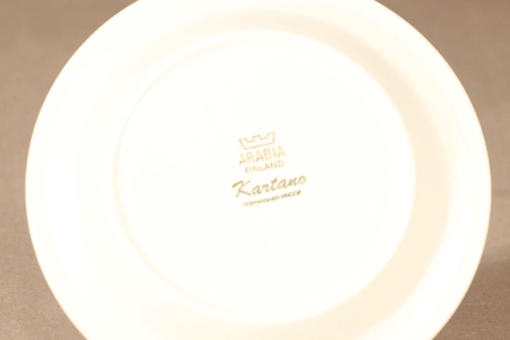 Arabia Kartano leipälautanen, ruskea, suunnittelija Esteri Tomula, painettu, maalattu kuva 2