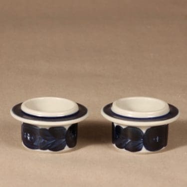 Arabia Anemone munakuppi, 2 kpl, 2 kpl, suunnittelija Ulla Procope, 2 kpl, käsinmaalattu, signeerattu